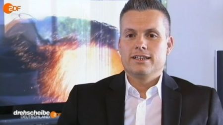 Andreas Krämer im ZDF Drehscheibe 3