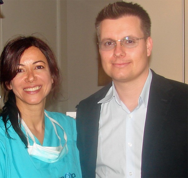 Dr. Külaci links, Andreas Krämer rechts