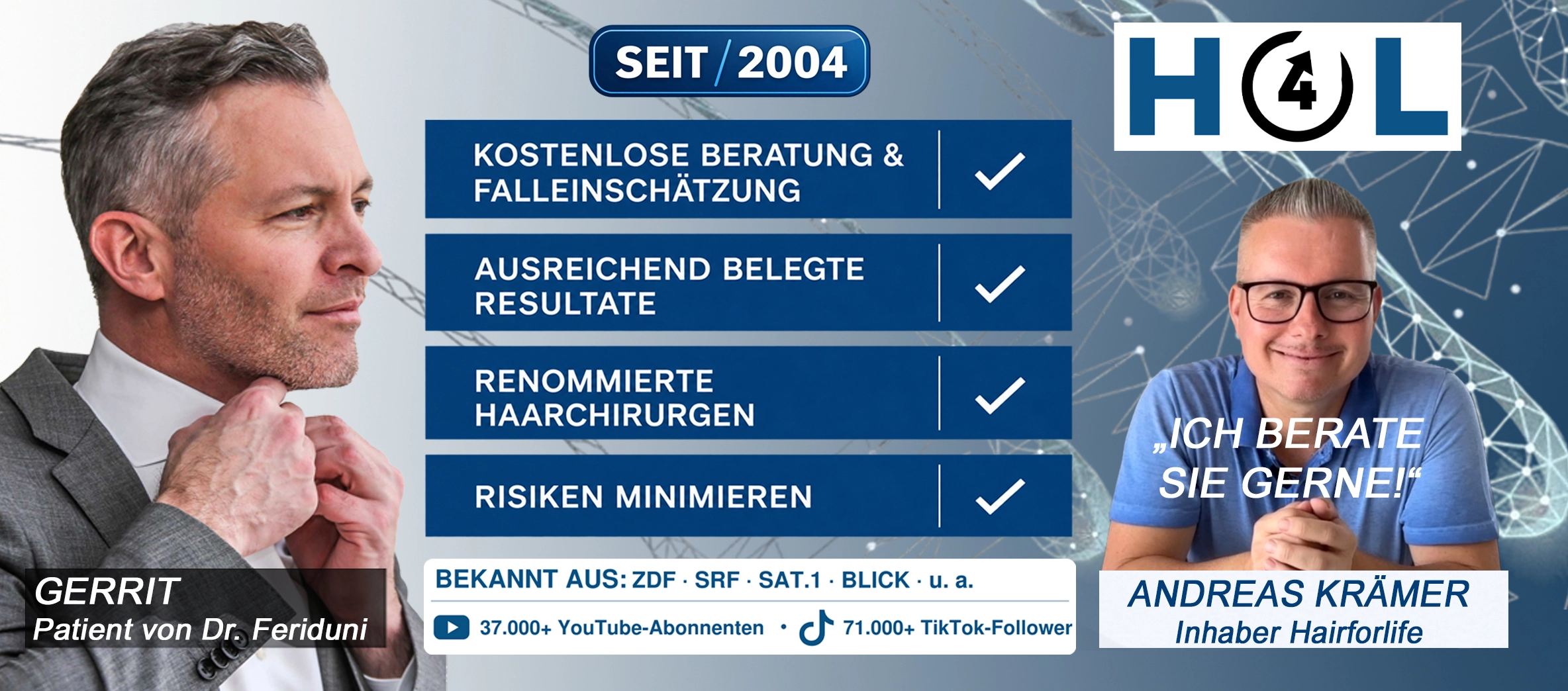 Haartransplantation Beratung Haartransplantation.de Banner 2026