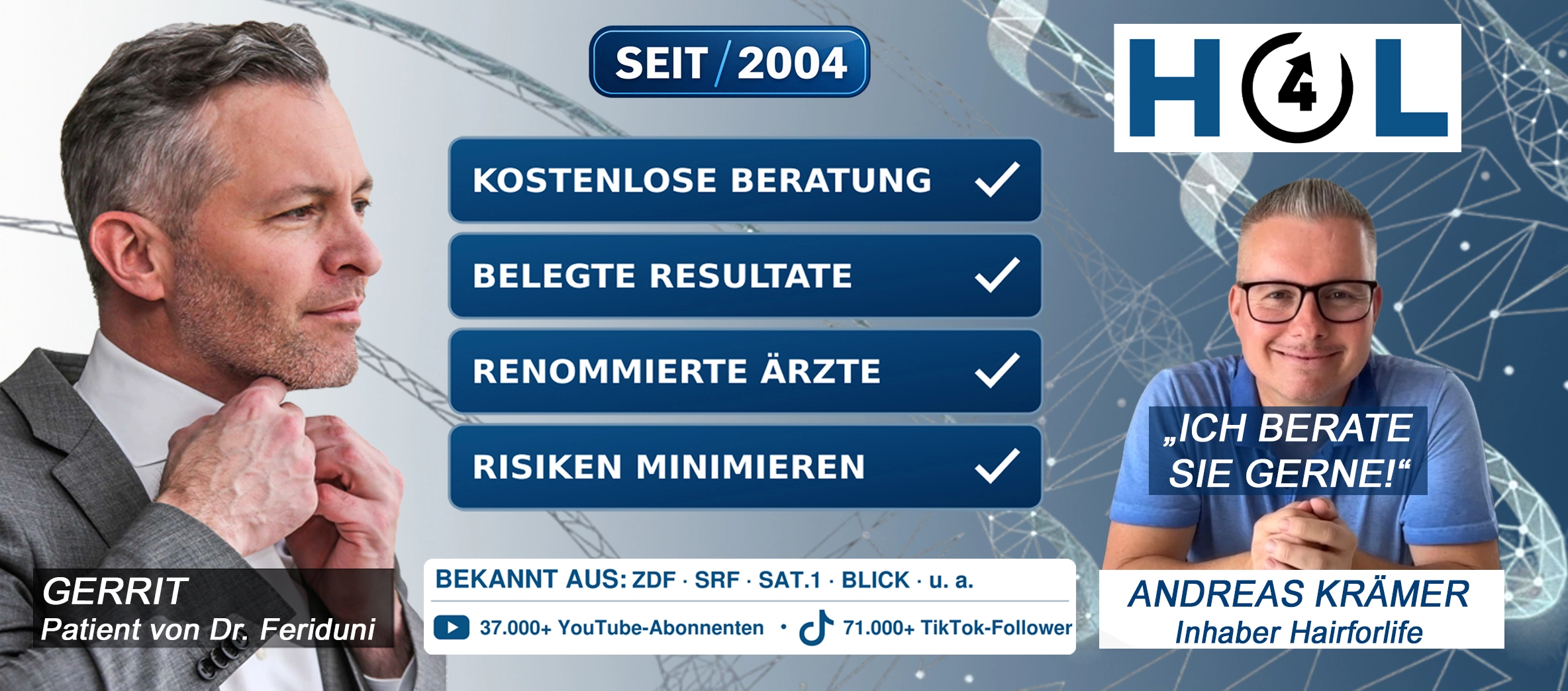 Haartransplantation Beratung Haartransplantation.de Banner 2026