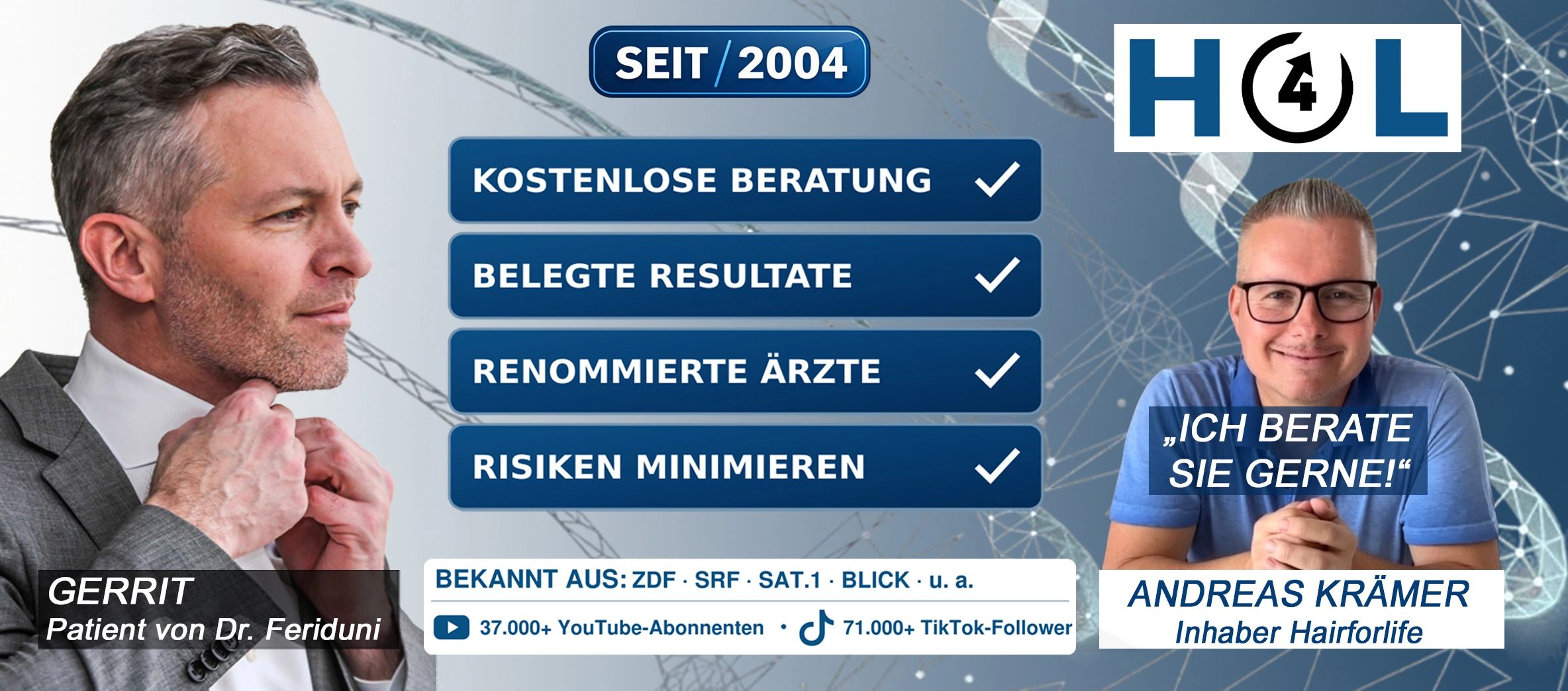 Haartransplantation Beratung Haartransplantation.de Banner 2026
