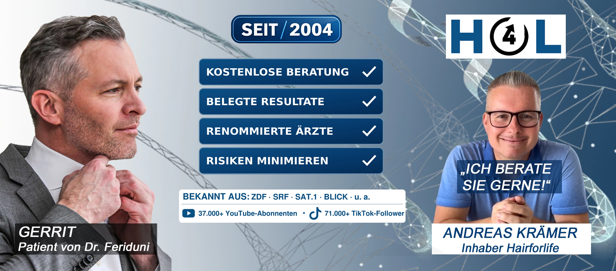 Haartransplantation Beratung Haartransplantation.de Banner 2026