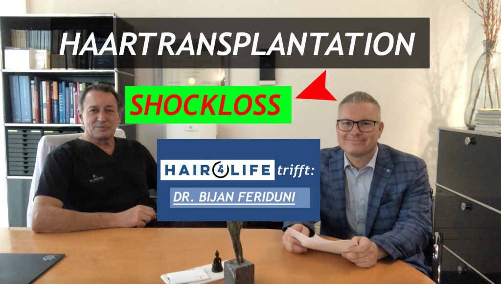 Haartransplantation Verdichtung: Shockloss und Schock-Haarausfall Verletzung Risiken 