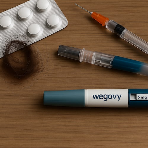 Wegovy, Ozempic, Mounjaro & Co: Können die neuen Abnehm-Spritzen Haarausfall verursachen?